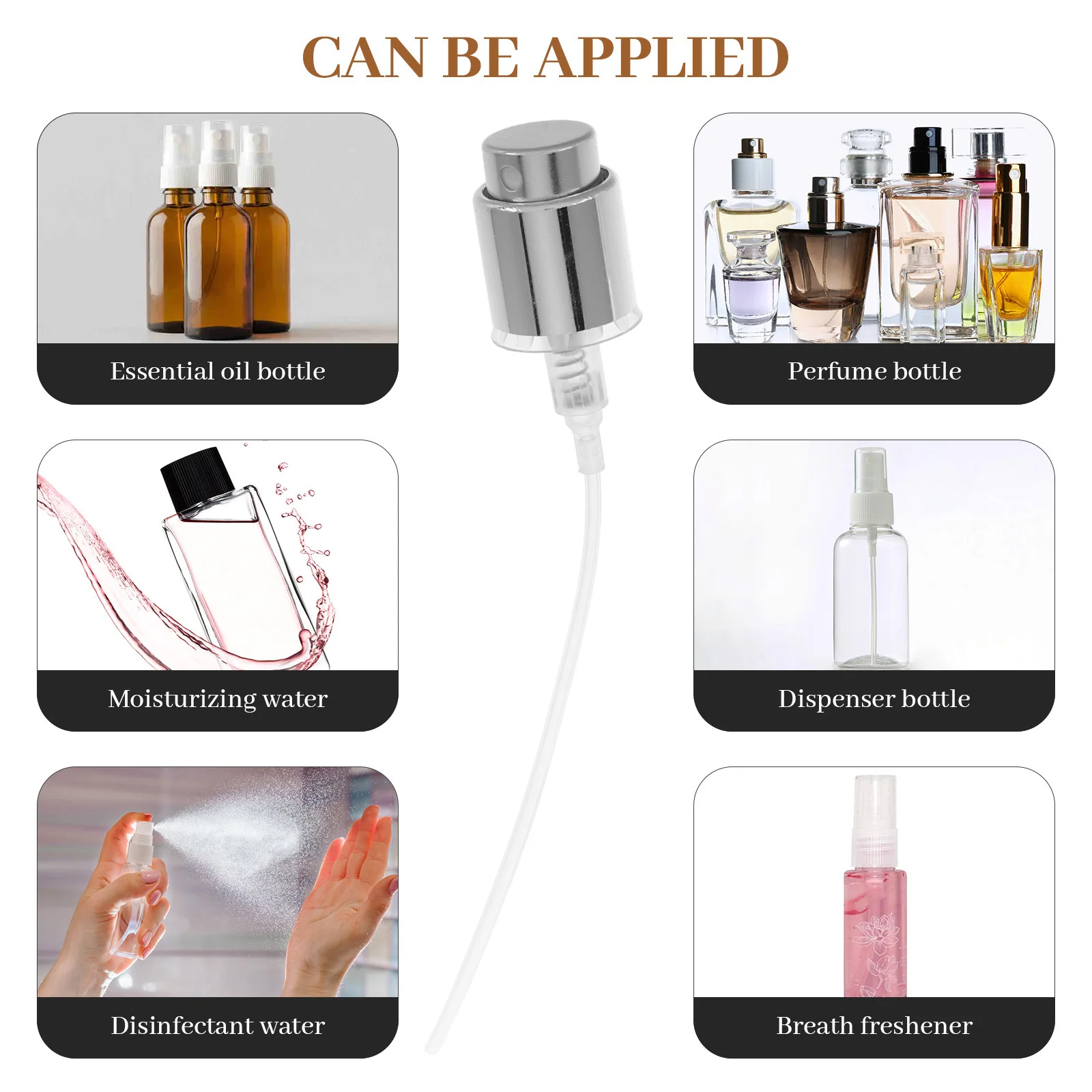 1 مجموعة 1 مجموعة زجاجة عطر مضخة رذاذ فوهة ضباب البخاخ DIY بها بنفسك العطر موزع السفر أداة العناية بالبشرة