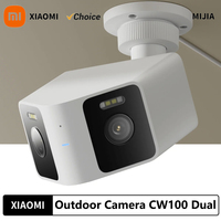 New Xiaomi Outdoor Camera CW100 Dual Global Version Dual-lens camera | Ultra-wide view | Dual-view AI detection 2.4GHz