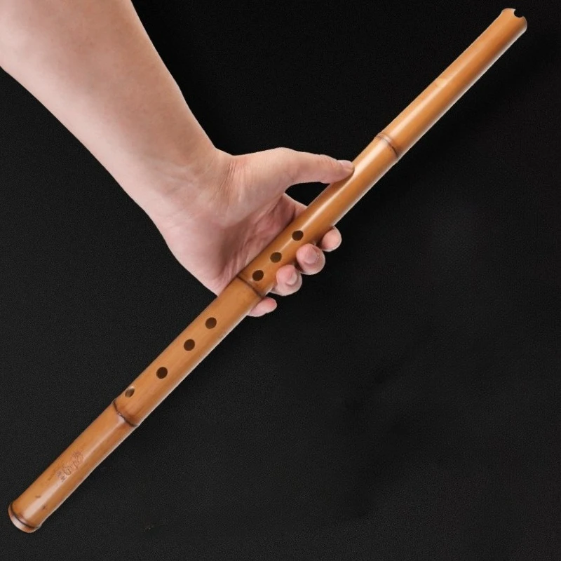 8 Holes Chinese Vertical Bamboo Flute G/F Key Professional Xiao Adult Beginner Playing Wind Instrument Traditional Ethnic Flutes