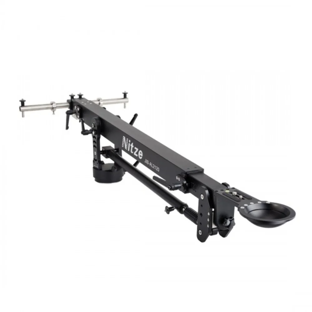 NITZE Jib Professional Camera Jib Crane Arm Pan 100mm Bowl Qith Carry Bag,10KG Load, For DSLR Video Micro Single