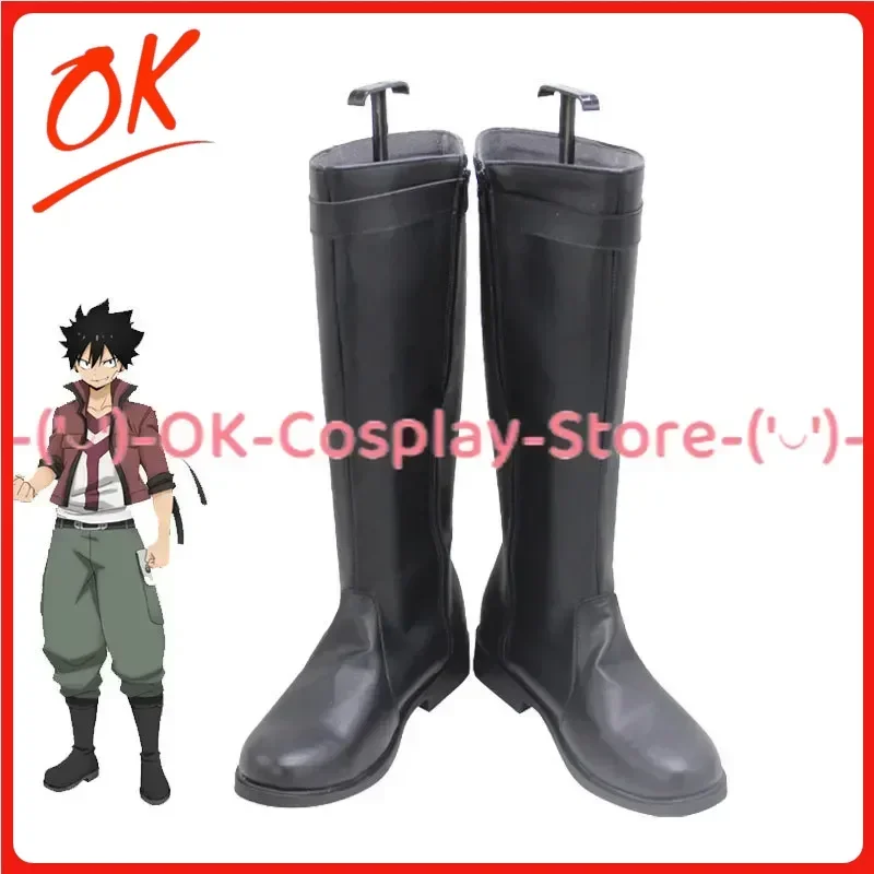 [Customized] Shiki Granbell Cosplay Shoes EDENS ZERO Anime Roleplay Props Halloween Carnival Holiday Party PU Leather Boots