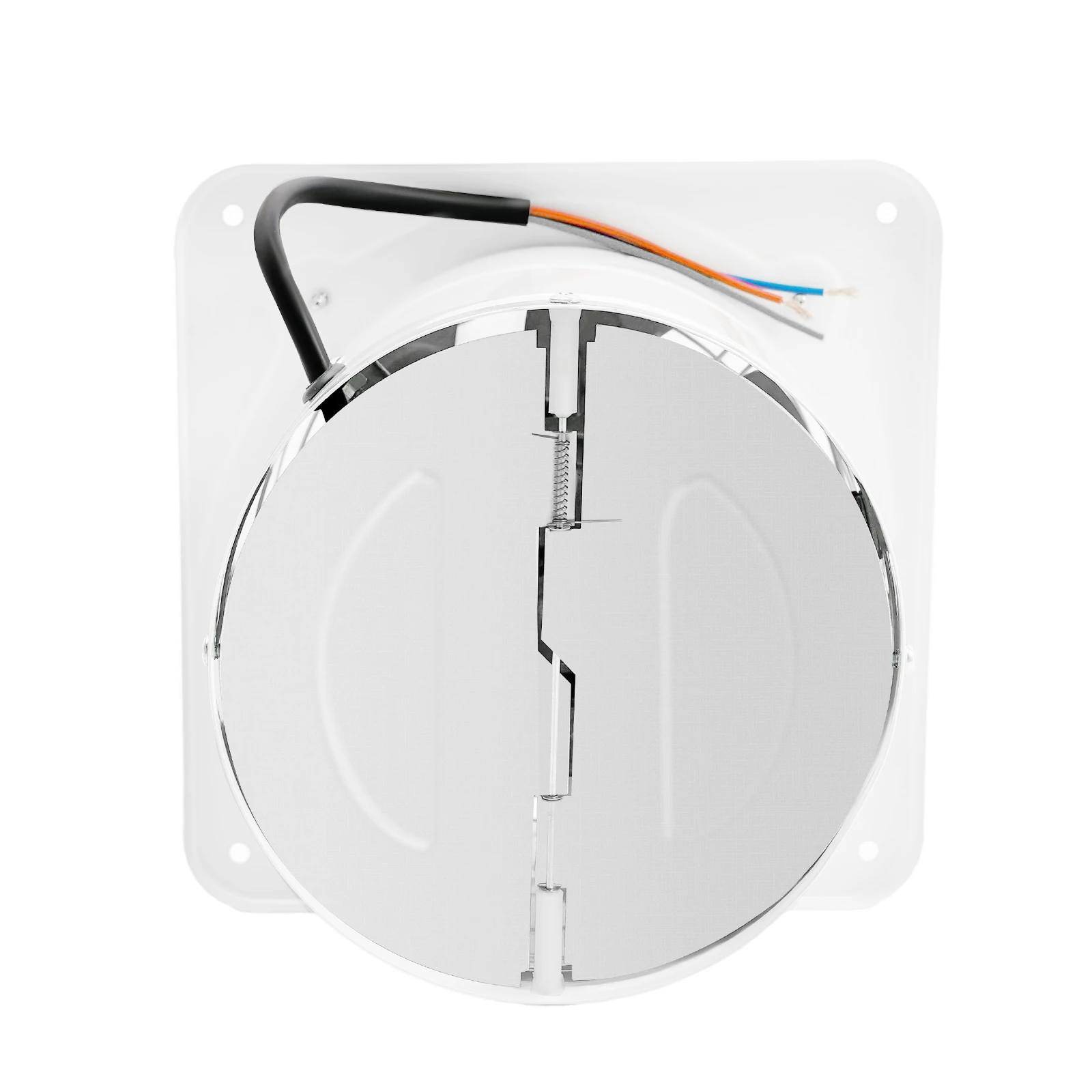 Ventilateur d'extraction silencieux 40W 2600 tr/min, moteur en cuivre 7,5x7,5 pouces, support mural/fenêtre pour cuisine, bain et entrepôt