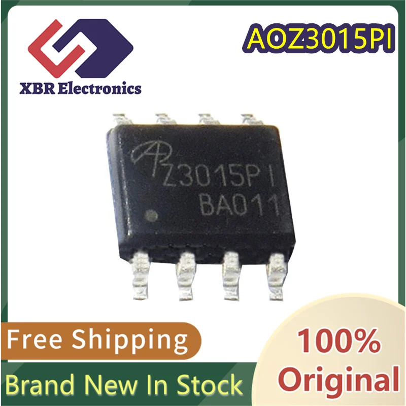 (10/50 pieces) AOZ3015PI Z3015PI Z3015P1 SOP8 3A Synchronous Step-Down Regulator IC, Brand New Authentic