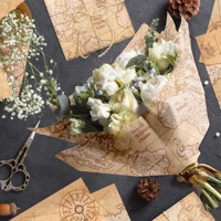 15/35pcs World Map Tissue Paper,Gift Box Wrapping Paper For Birthday Party Decoration, DIY Gift Packing Paper Party Supplies 6