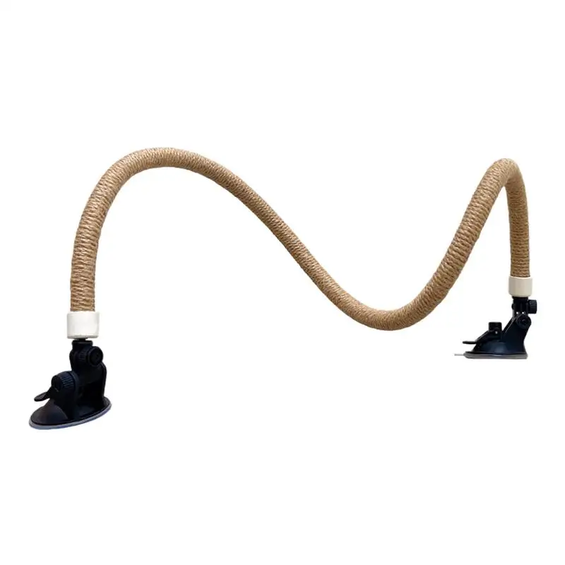 

Bird Perch Stand Adjustable Suction Cup Parakeet Perch Portable Grinding Stick Training Toys Birdcages Accessories For Small And