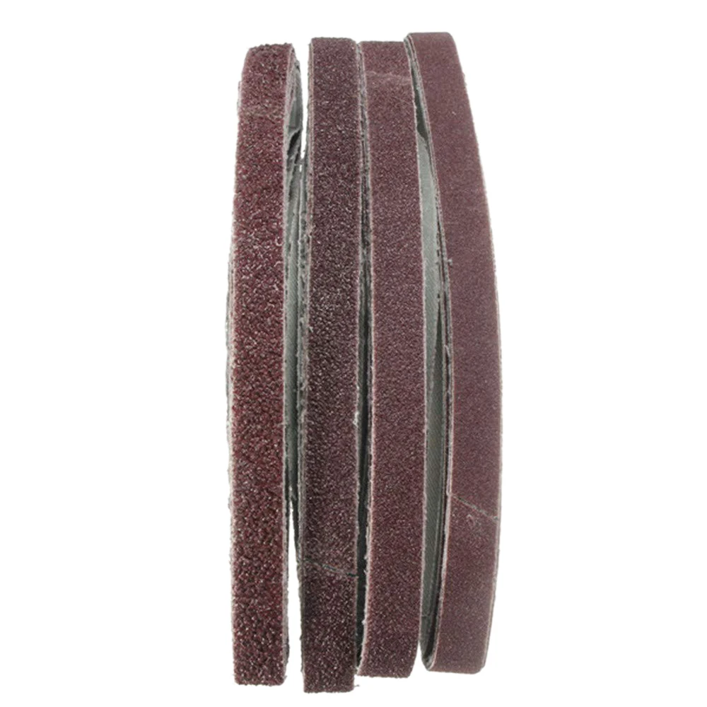 20Pcs 13X457Mm Zirconia Abrasive Sanding Belts 40/60/80/120 Grit