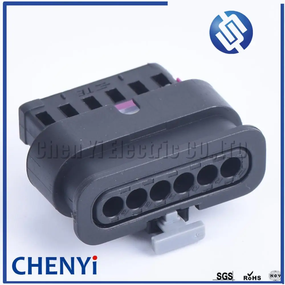 6 Pin Auto waterproof connector Accelerator Throttle pedal position sensor Plug 4F0973706 4F0 973 706 1-1718646-1 1-2141325-1