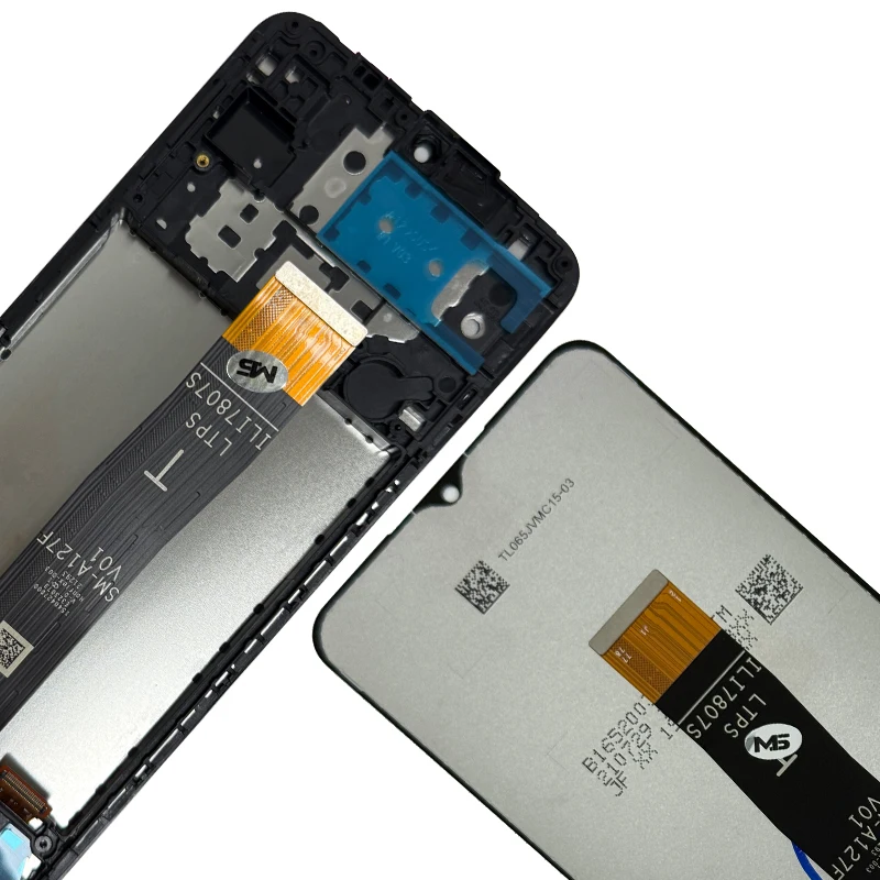 OLED For Samsung A12 Nacho LCD Display Touch Screen Digitizer Assembly For Samsung A127 A127F A127M A127U LCD With Frame image 6