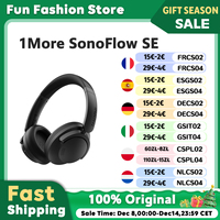 1More SonoFlow SE Wireless Headphones Bluetooth Headset with Active Noise Cancelling 70H Battery Life EQ Presets Over-Ear