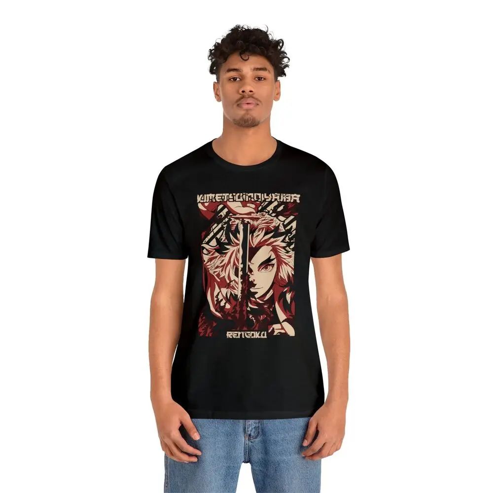 Kyojuro Rengoku - Slayer's Fiery Demon Tee |Demon Slayer Anime T-Shirt DEMONS033