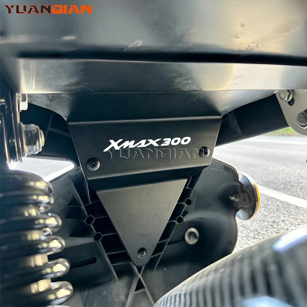 For Yamaha XMAX300 X-MAX300 X-MAX XMAX 300 2023 2024 2025 2026 Motorcycle License Plate Reinforcement Triangle Support Bracket