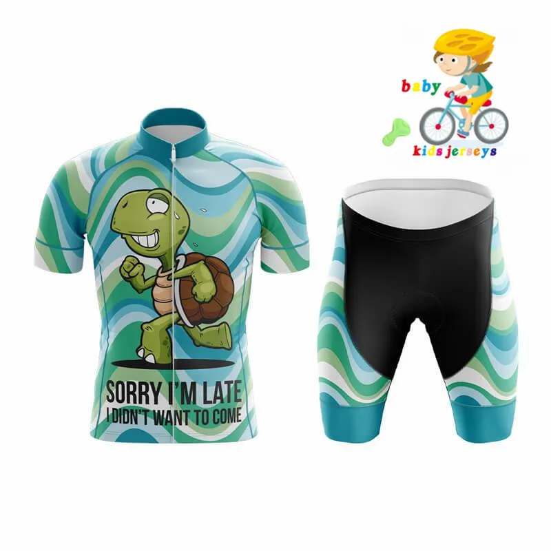 Kids & Baby Short Sleeve Cycling Clothing Set Quick Dry Breathable Sweater Summer Uniform