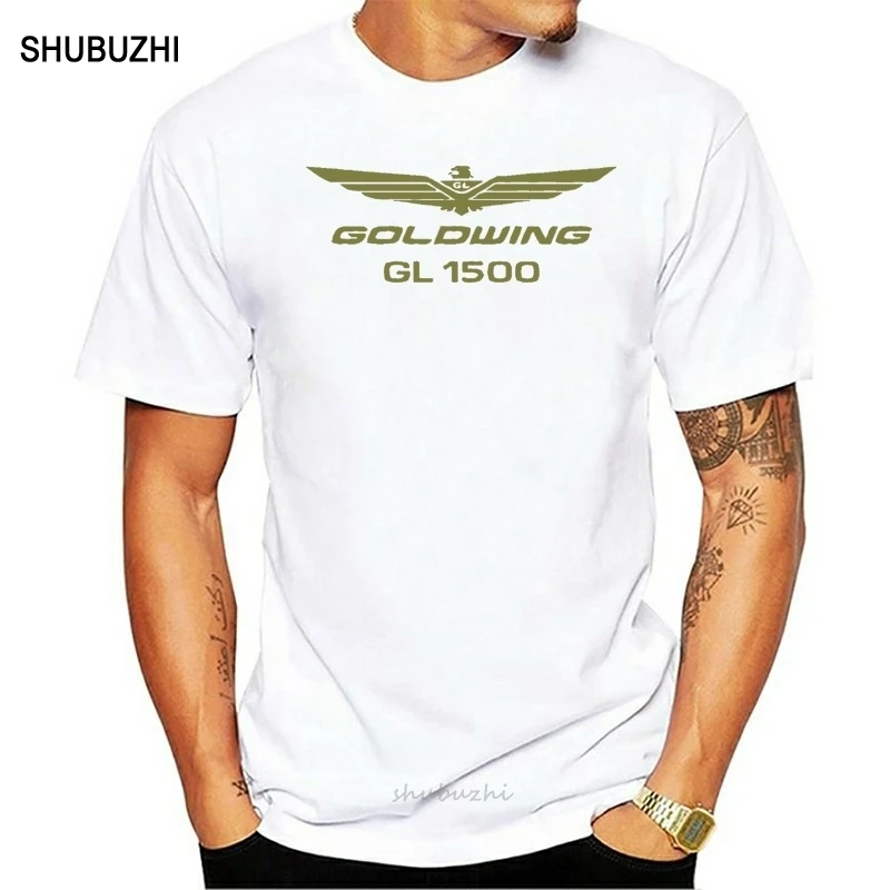 Goldwing Gl1500 Motorcycle Printed T Shirt Men Fashion T Shirts Funny Streetwear Brand Clothing Personality Tees