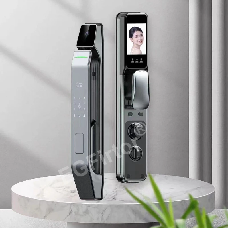 Imagem -04 - Dedo Veia Inteligente Wifi Door Lock 3d Face Reconhecimento Impressão Digital Senha Cartão ic Auto Electronic Home App Remote Door Lock