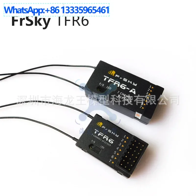

FrSky FUTABA FASST Compatible Receiver TFR6/A T8FG 10CG 14SG Side Straight