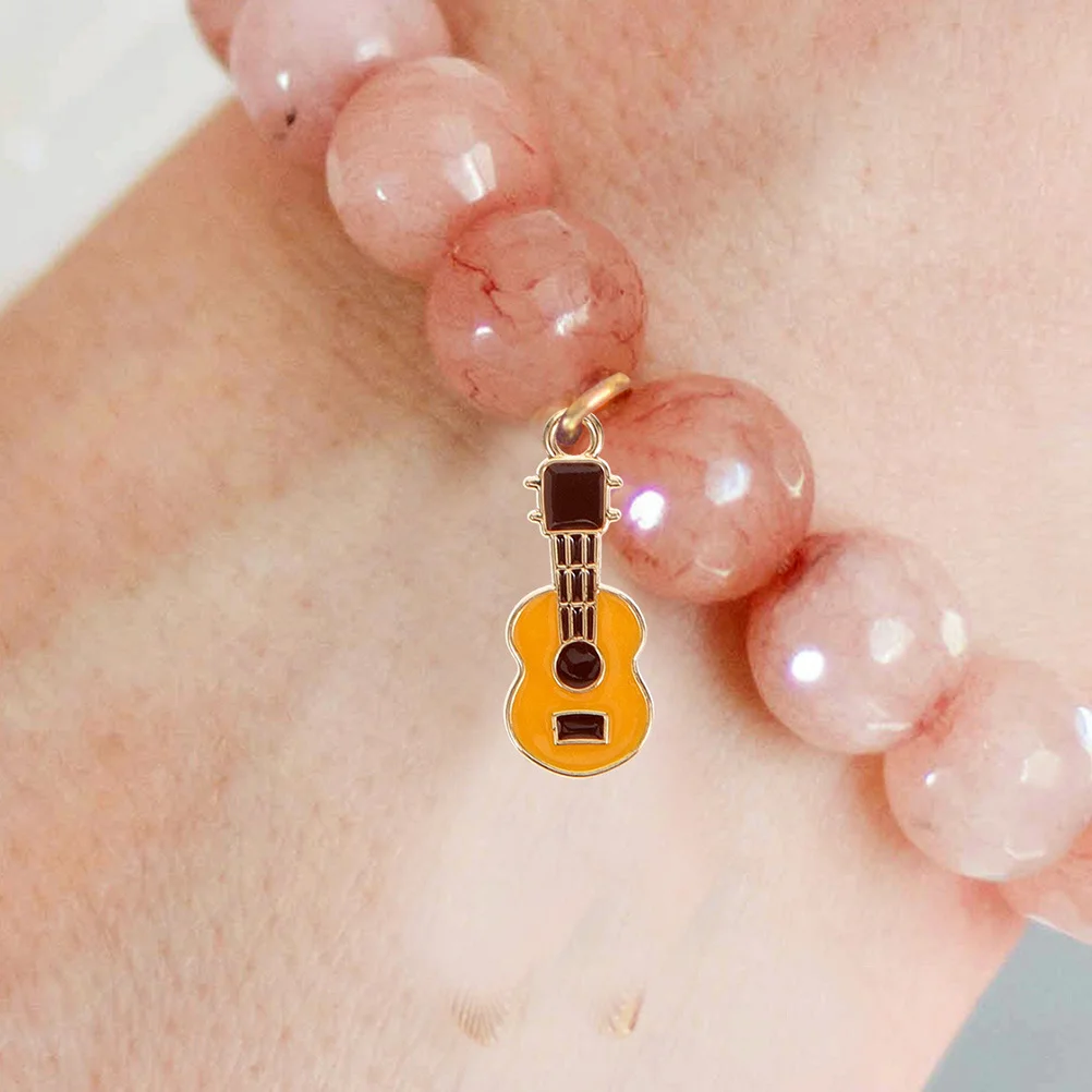 

20 шт., металлические подвески для гитары, сделай сам, ювелирный материал, кулон, ожерелье, браслет, принадлежности для изготовления, дизайн инструментов, креативные подарки