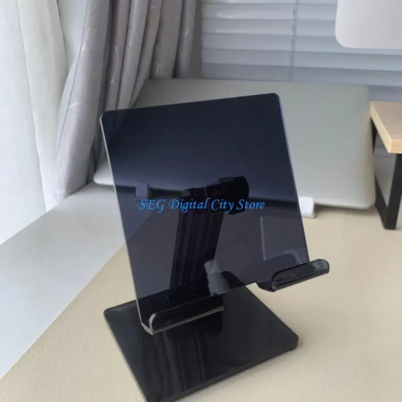 

U75B Acrylic Phone Tablet Holder Transparent- Tablets Pad Stand Stable And Fashionable 4-12.9in for Live Stream Online Course
