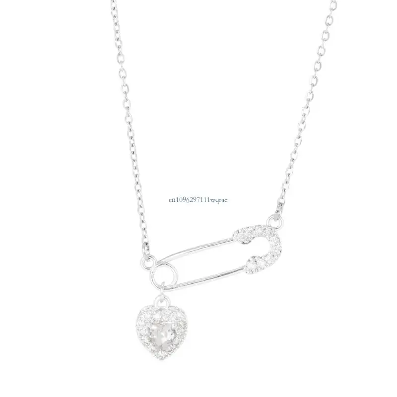 Modern Sweetheart Pendant Necklace Jewelry Pieces for Students Office Workers