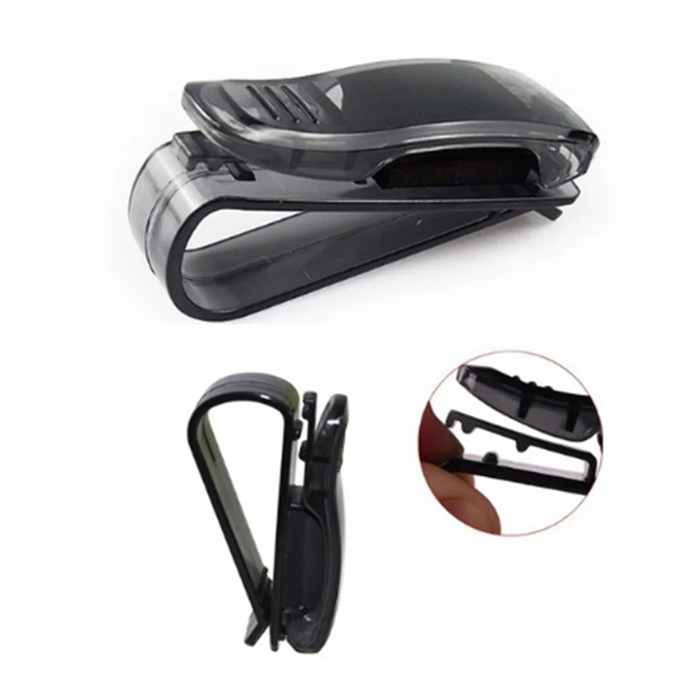 

20Pcs Multi-Functional ABS Sunglasses Holder Clips Car Visor Glasses Bracket Sunshade Storage Fastener Car Visor Glasses Holder