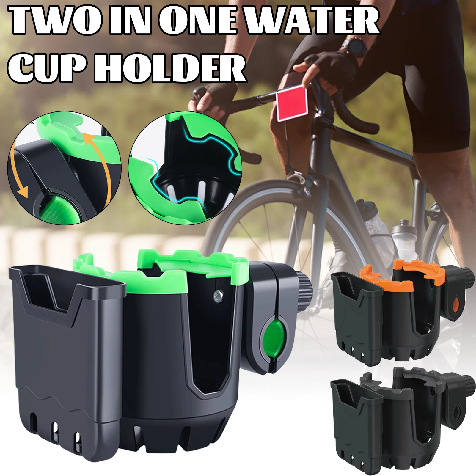 Universal Cup Holder For Bike Wear-resistant Practical For Drinking Bottles