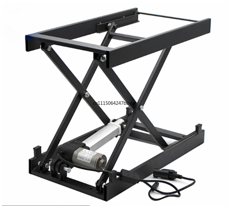 For Electric Height Adjustable Coffee Dining Table Frame 24V Lifting Hardware Folding Iron Stand With Wired Remote