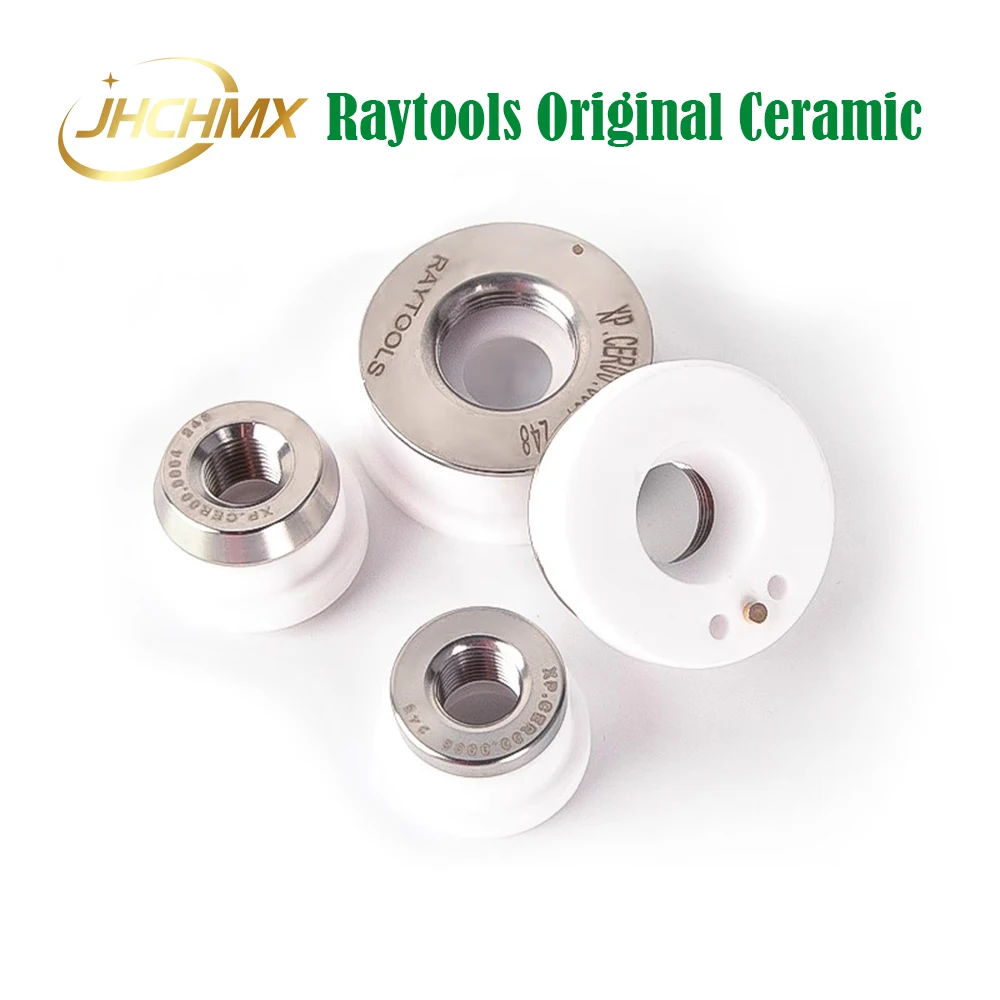JHCHMX Original Laser Ceramic 3D Nozzle Body Holder Ring Dia.32 28 21.4 19.5 for Raytools BT220 240 BMH110 114 BM114 BS06K