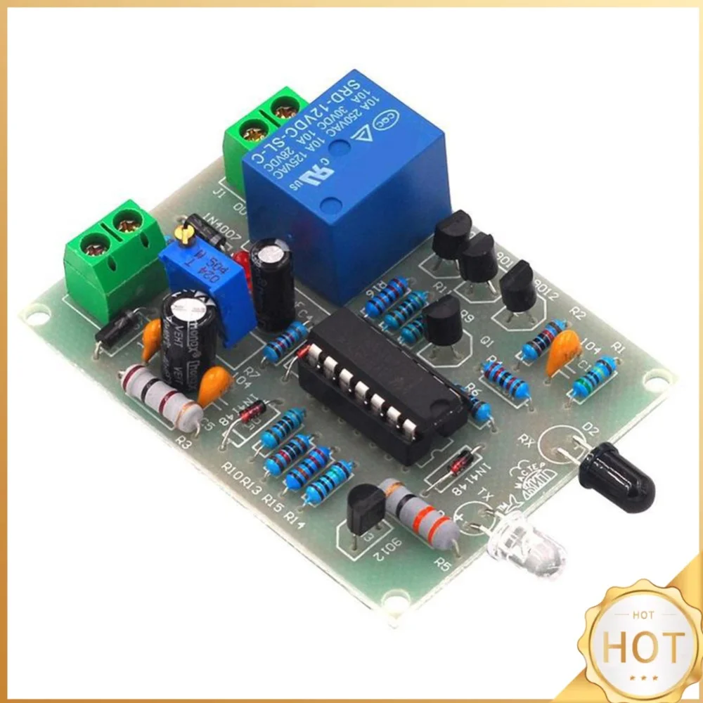 Infrared Proximity Switch Kit Control Proximity Switch DIY Kit 0-40s Delay Infrared Automatic Faucet IR Sensor Module