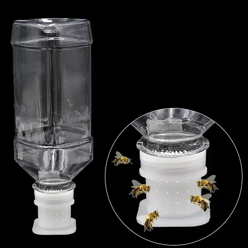 30PCS Bees Drinker Needle Hole Type Bee Feeder Water Container Bee Feeding Anti Drowning Bee Drinking Equipment Beekeeping Tools