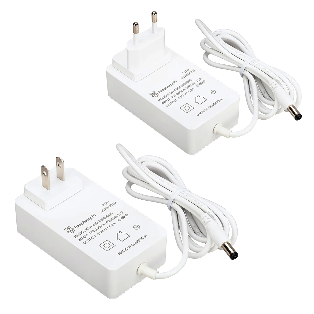 Official Raspberry Pi Build HAT Supports Motor Sensor + 8V 6A 48W Power SupplyLEGO-compatible for Pi 4B 3B+ 3B Zero W