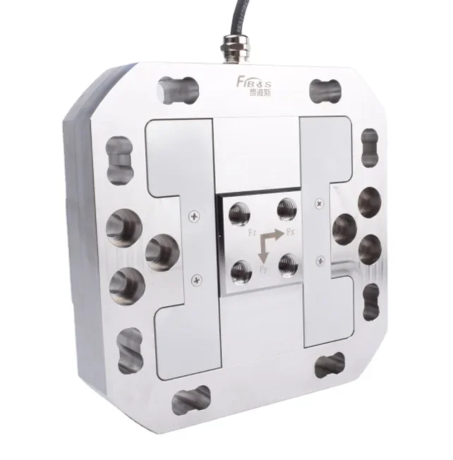 Fibos Customized 3-axis Load Cell Fx/y/z 1T Stainless Steel Triaxial Force Sensor