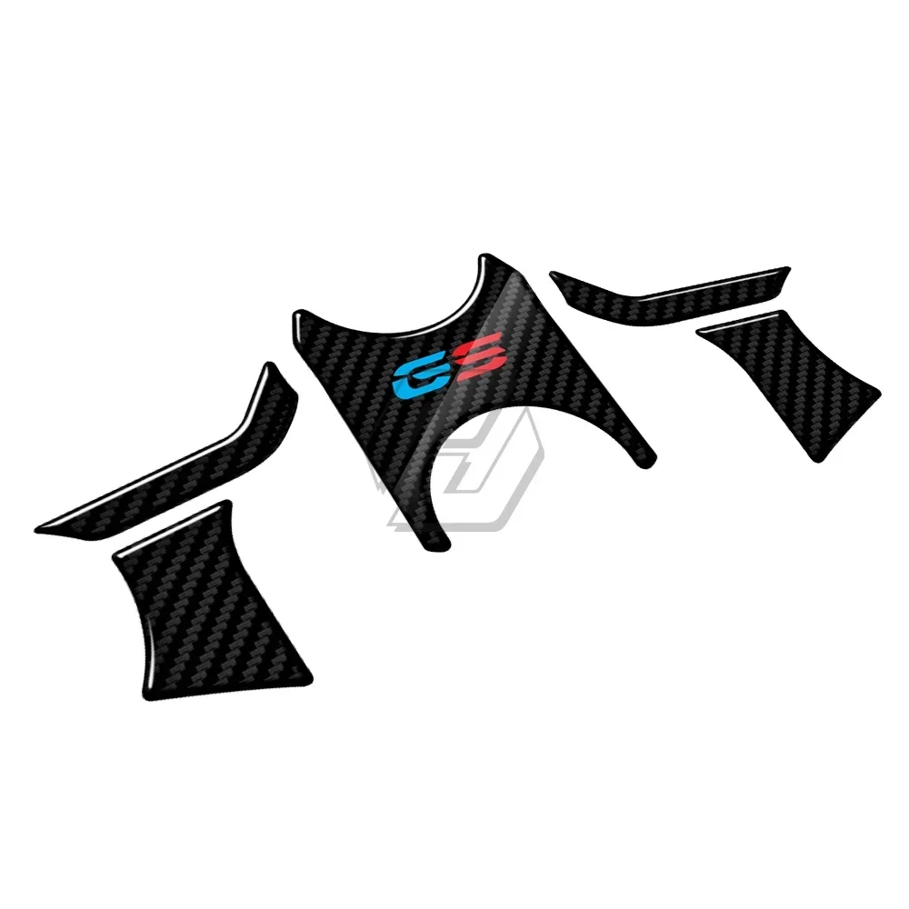 Для BMW Motorrad R1200GS 2008-2012 3D карбоновый верхний тройной хомут Defender