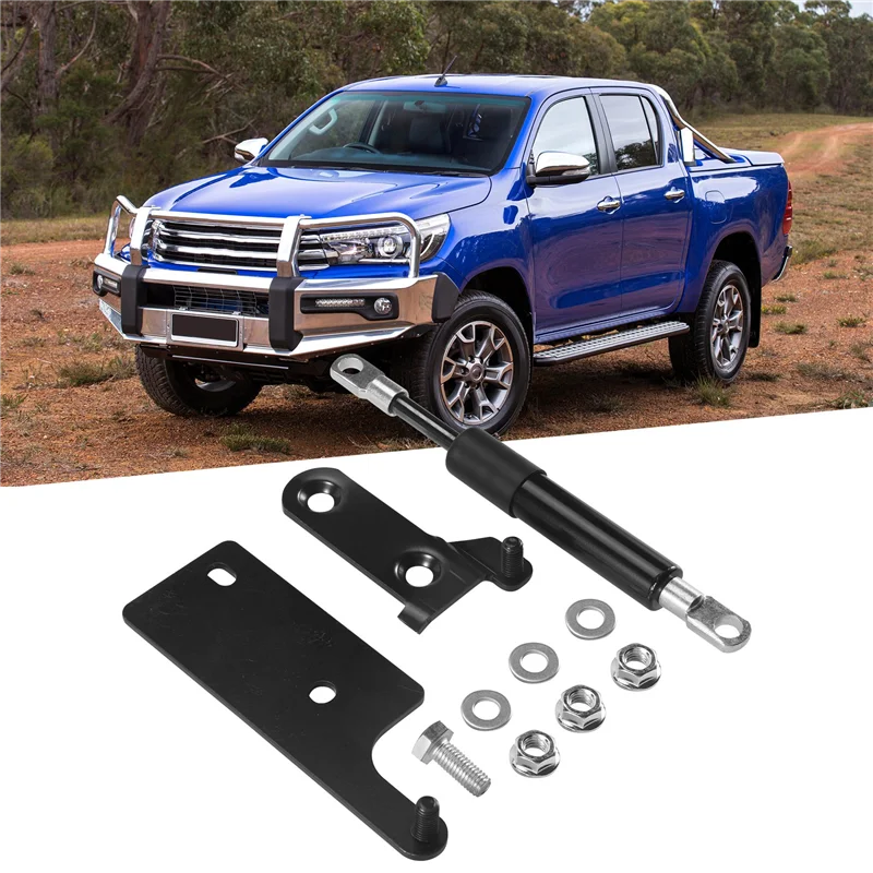 A09E-задняя плата задней двери, замедленная опорная стойка, подъемная стойка, газовый амортизатор для Toyota Hilux GUN125 Revo 2015-2019