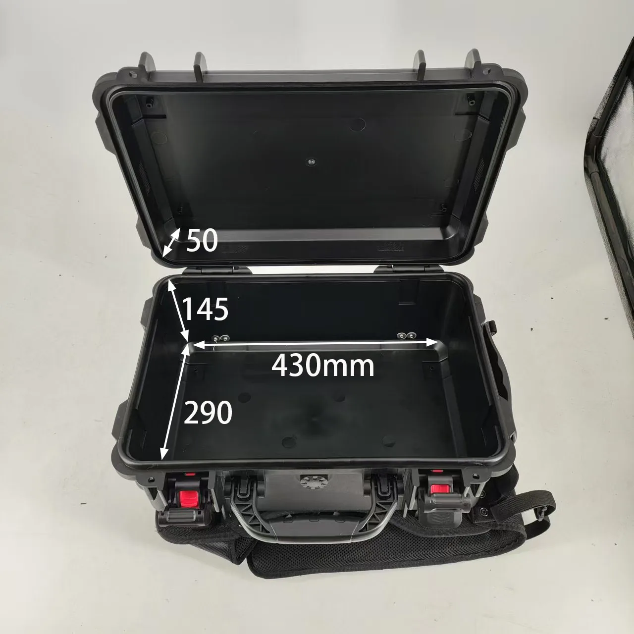 DPC114-6//DPC082-4 High-quality Waterproof Hard Plastic Equipment Safety Storage Carrying Tool Case With Strap System