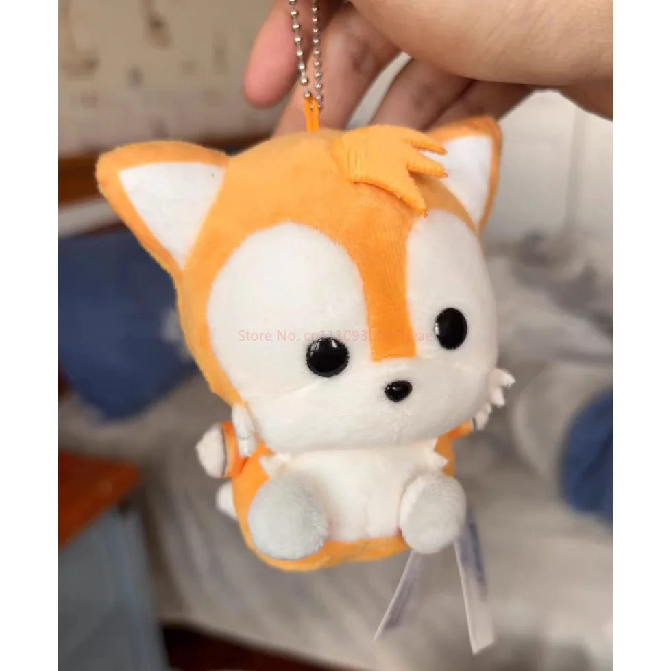 SEGA Prize Sonic The Hedgehog Tails Mini Plush Keychain Cooro Series Soft Stuffed Animal Bag Pendant Anime Game Fans Collectible - view 6