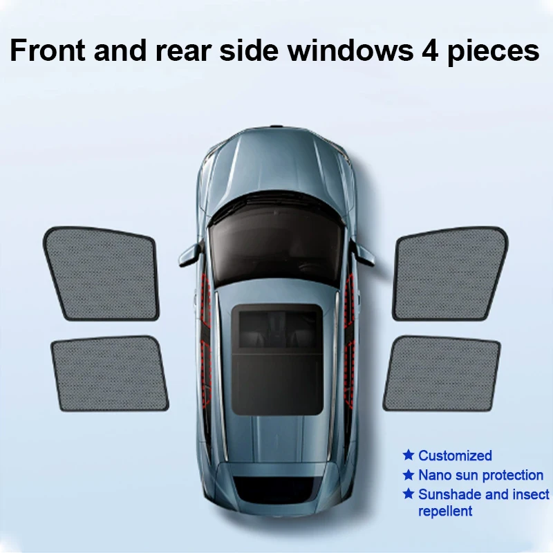 4pcs Front Rear
