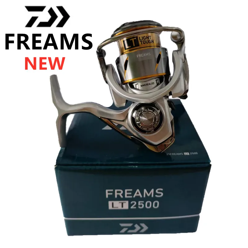 Original DAIWA 2021 FREAMS LT Spinning Fishing Reel 1000 2000 2500 3000 4000 5000 6000 Waterproof