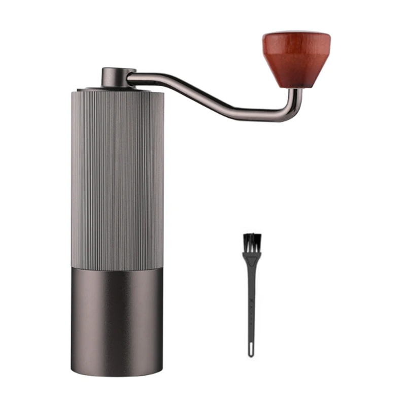 

Portable Manual Coffee Grinder Stainless Steel Burr Grinders Handmade Coffee Kitchen Tools
