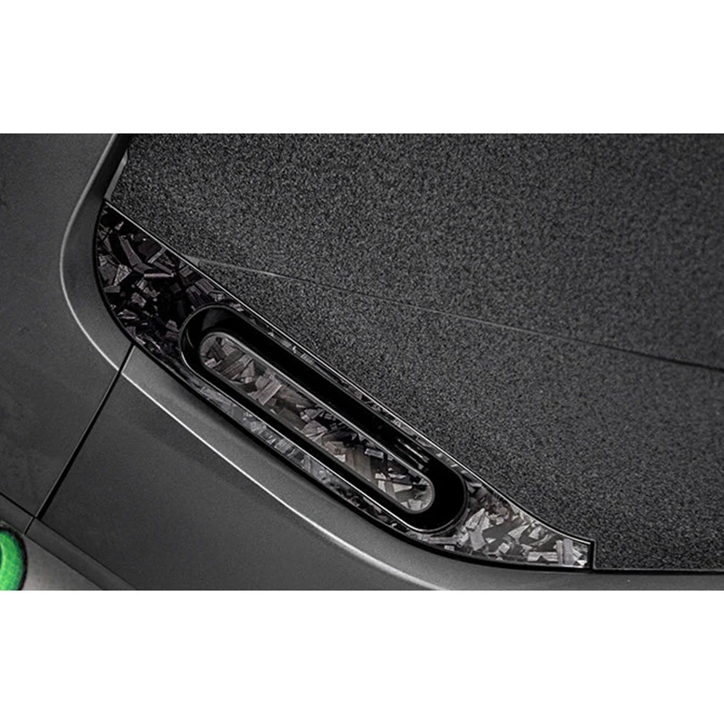 Motorcycle Modified Head Forged Carbon Fiber Sticker Waterproof Anti-Scratch Protective Decal For Segway E300P E 300P E300 P