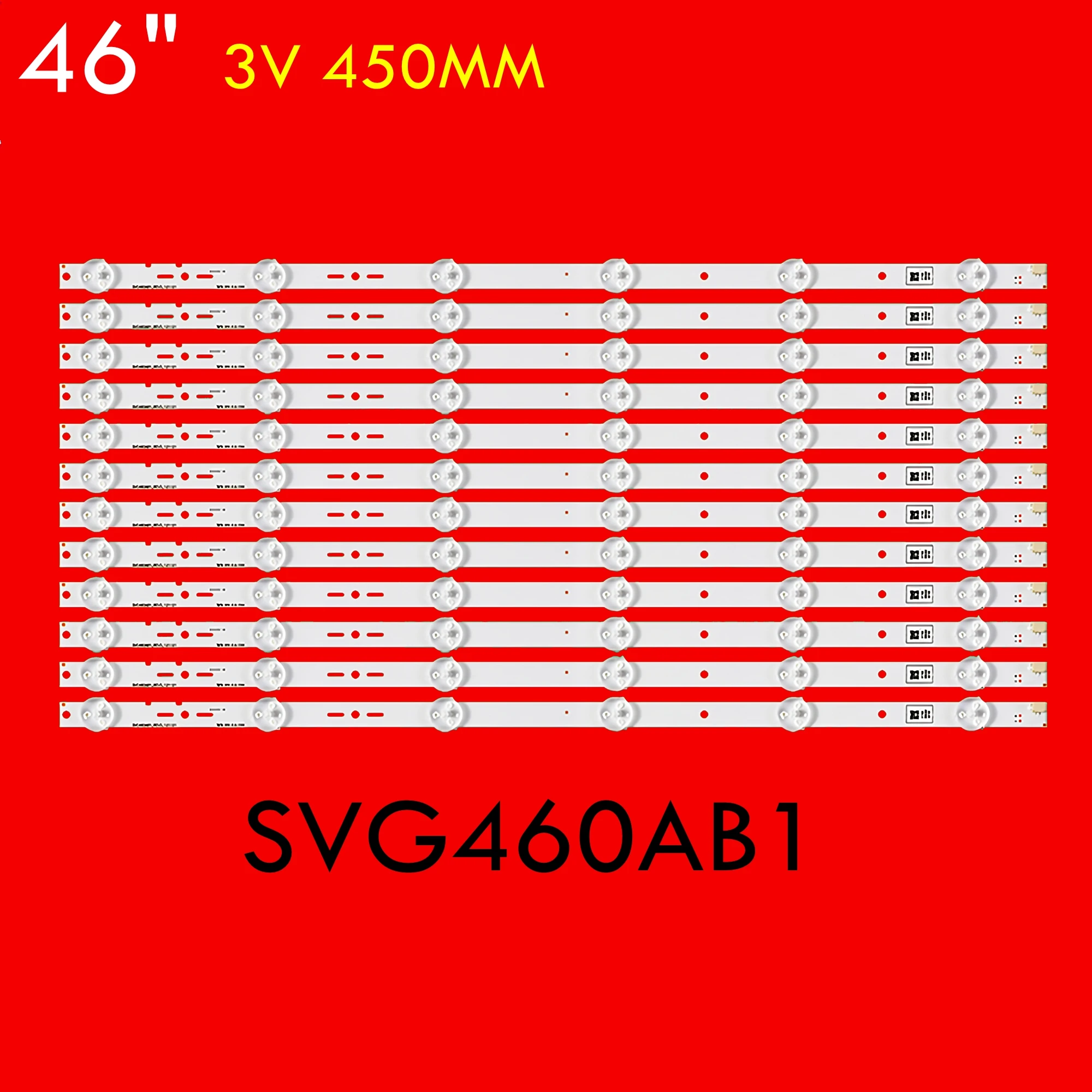 LED Strip for KDL-46R450A KDL-46R476A KDL-46R470A KDL-46R473A KDL-46R450 KDL-46R470 KLV-46R479A KLV-46R476A SVG460AB1_REV3