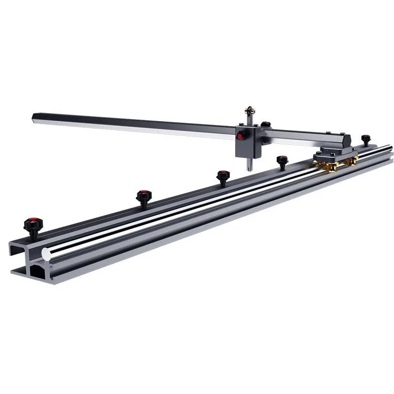 High Precision Manual Tile Cutter Large Plate T-shaped Track Push Knife Manual Push-cutter Floor Tile Cutting Machine Woodworkin