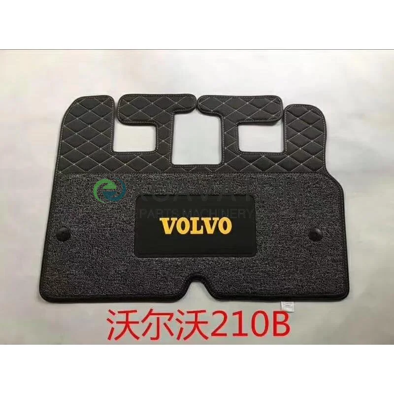 For  foot mat Volvo EC55 60 210 240 B 120D cab carpet floor adhesive accessories  Excavator