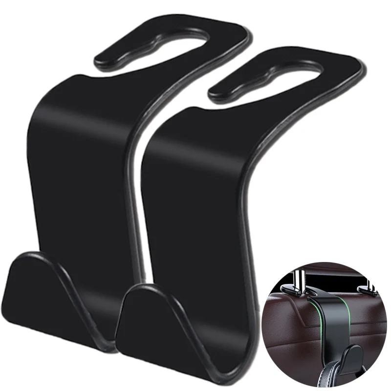 Universal Car Rear Seat Hook Car Interior Bag Coat Hanger Organizer Headrest Hanging Holder Hook Car Accessories