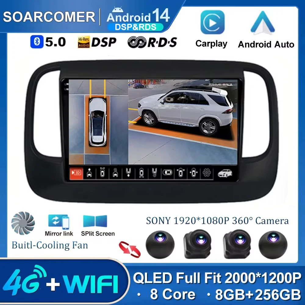 

Android 14 Car Radio For Trumpchi GS3 2017 - 2021 Video Navigation Multimedia Player Octa-Core 2Din Carplay Stereo SWC DSP