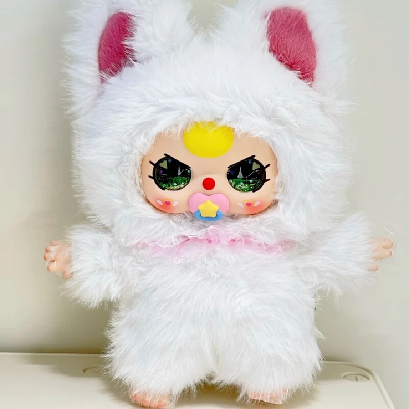 Genuine In Stock Baby Three Ai 800% Bliand Box Can Tell A Story In English Limited Kawaii Action Figure Big Vinyl Doll Kids Gift