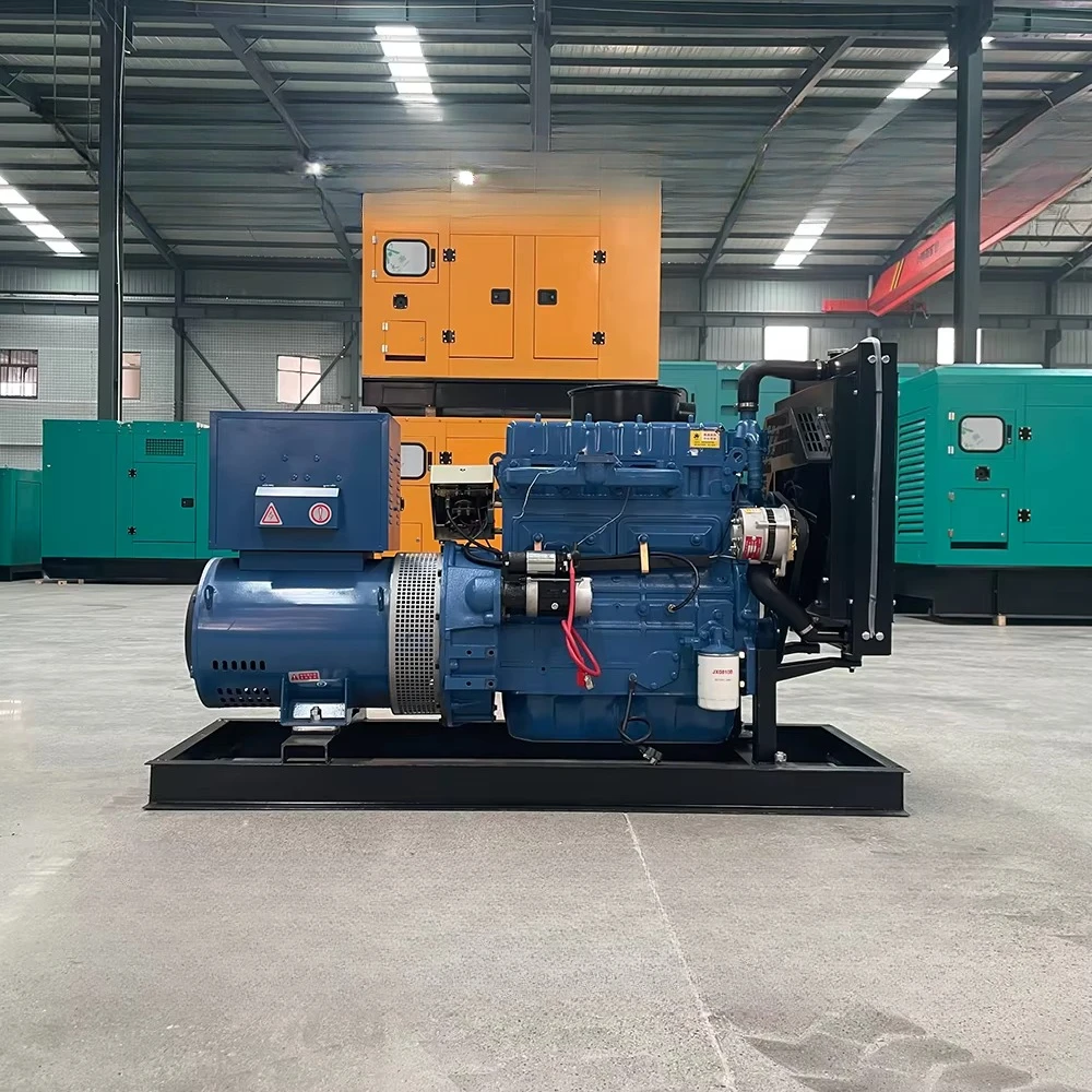 Custom 20KW to 50KW Silent Type Portable Generator for Sale Open Frame 50/60Hz Frequency ATS Option Rated Voltage 230V