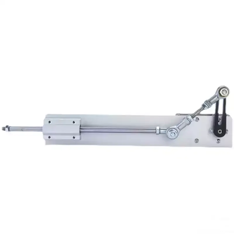 DIY Reciprocating Push Rod Machinery Parts with Crank and Line Axis Adjustable Reciprocating Cycle Linear Actuator Accessories
