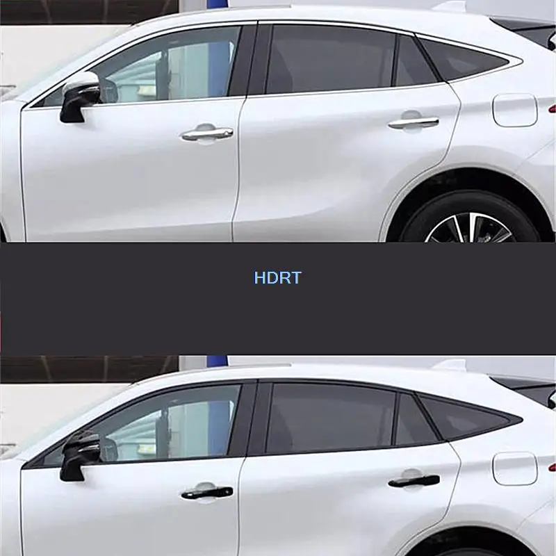 

Car Style Window Trim Strip Glass Molding Protector Decoration Accessories Exterior Sticker For Toyota Harrier Venza XU80 2022 +