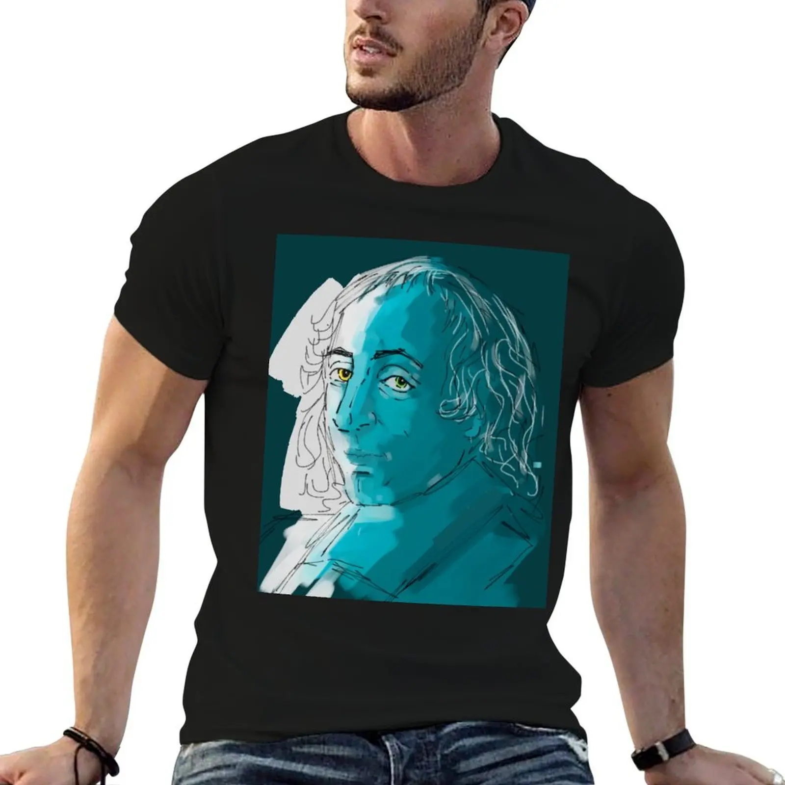 

Blaise Pascal T-Shirt cotton tshirt 100% mens graphic t shirts T-Shirt