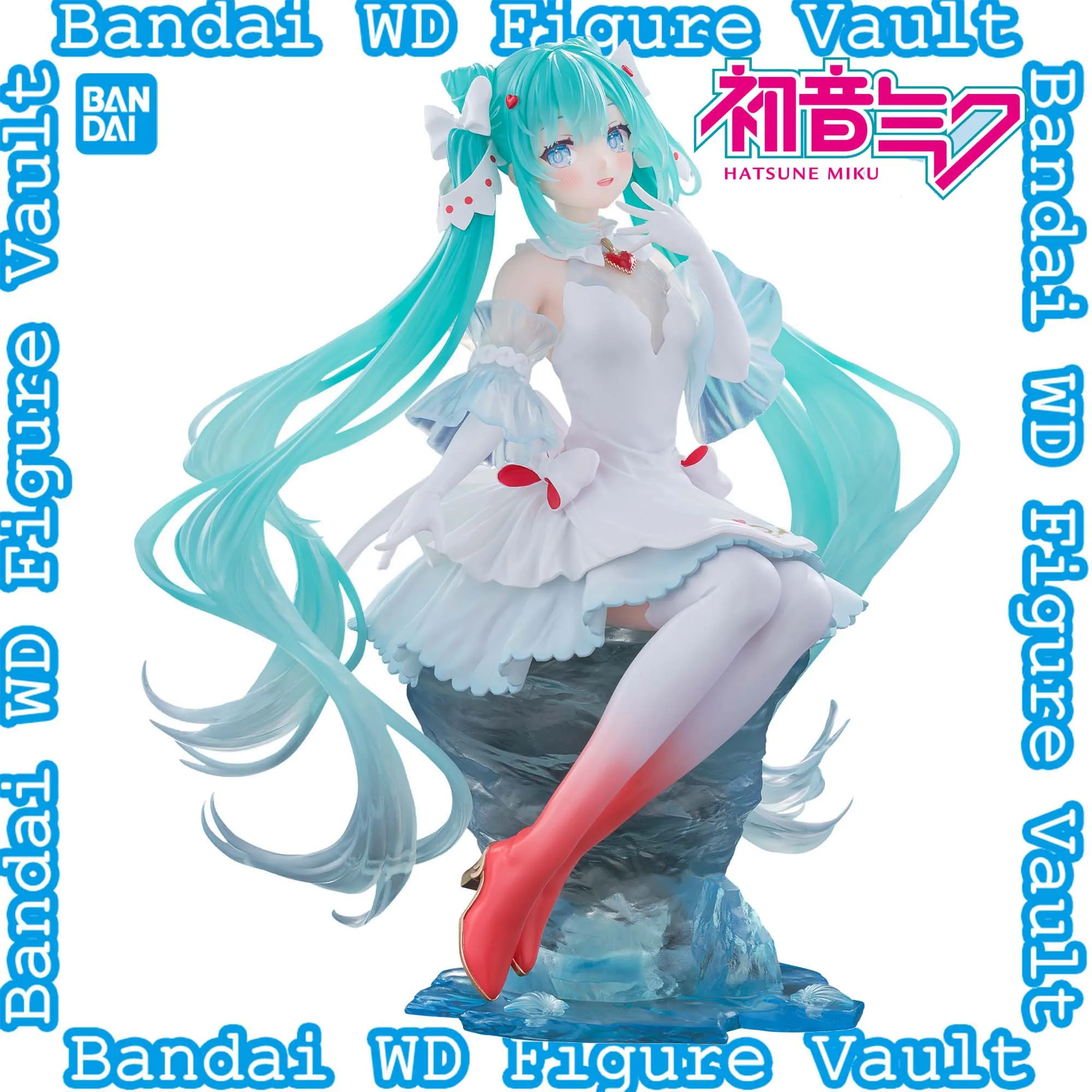 Disponibile Bandai Hatsune Miku BANPRESTO EVOLVE Clearluxe-Clione-Figura 18CM PVC Figura Altamente Dettagliato Modello Da Collezione Giocattolo Regalo
