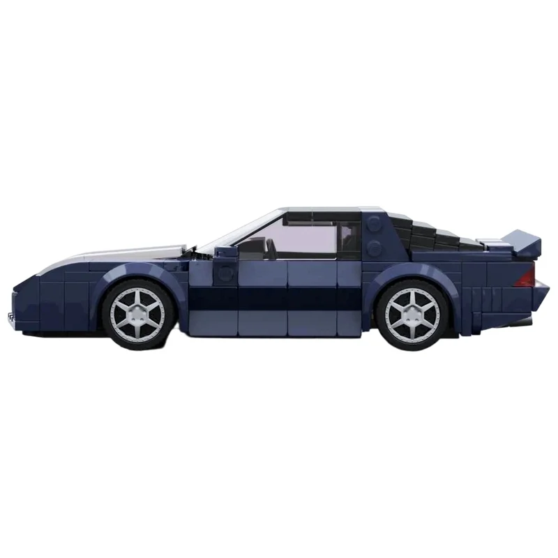 Generation Three Race Car MOC Building Blocks Modern Design Track Car Model DIY Assembly Brick Set Desktop Ornament Display